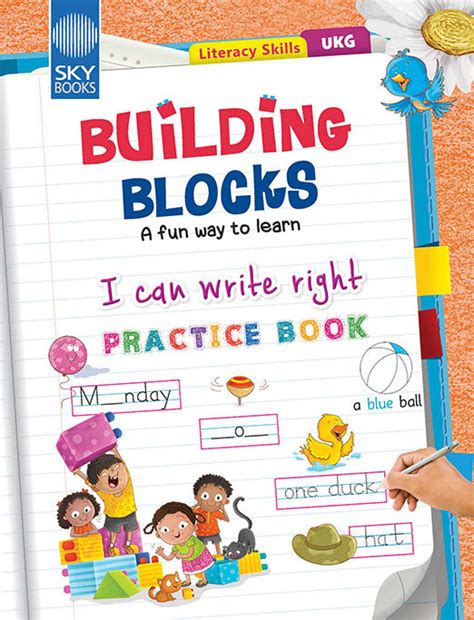 Building Block UKG Practice Book – Literacy | Retail Maharaj
