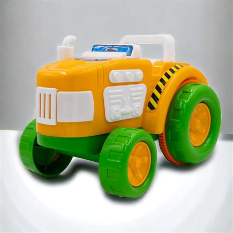 Toys Treasure Friction Powered Toy Bharat Farm Tractor for Toddler/Kids ...