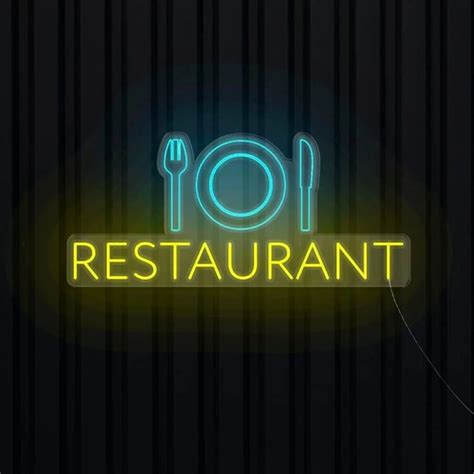 Restaurant Sign Lighting Screen 的图像结果