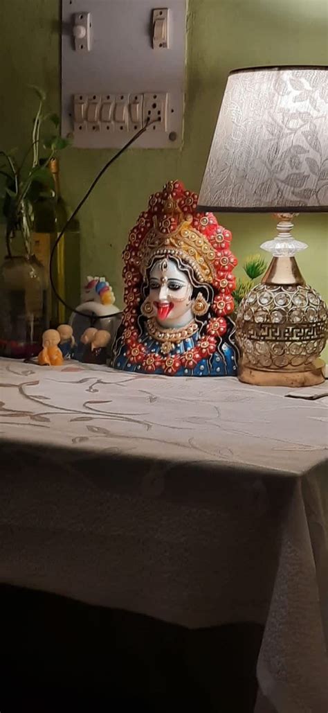 Buy ESVAR STONECRAFT Polyresin Handcraft Statue of Tara Maa (Kali MATA ...