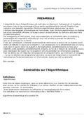 Image result for Algorithme Et Programmation Cours PDF