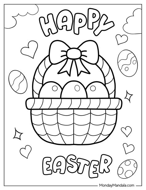 Easter Coloring Pages [2025]