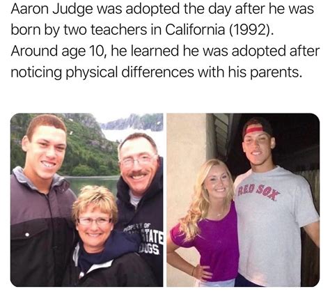 The TinderBlog - Aaron Judge was adopted the day after he was born, on ...