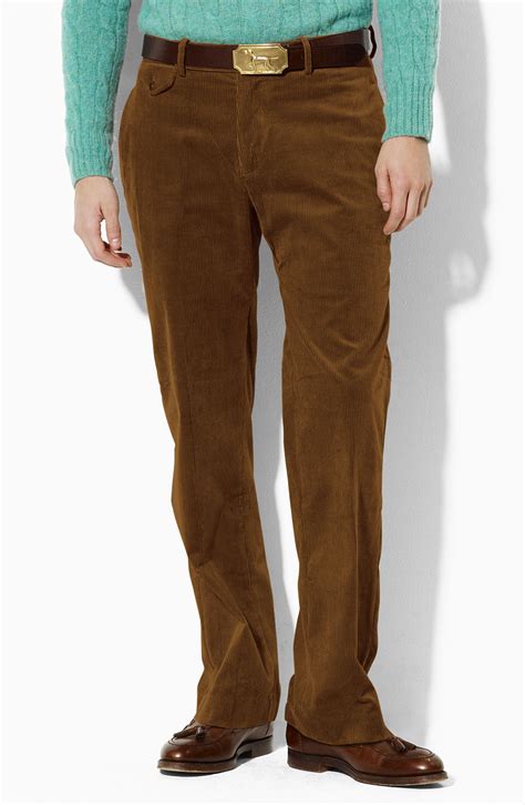 Polo ralph lauren Corduroy Pants in Brown for Men (country brown) | Lyst