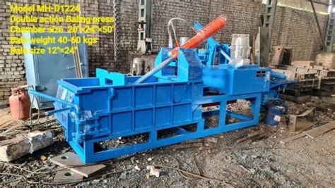 Scrap Baling Press Machines - Horizontal Scrap Baling Machine ...