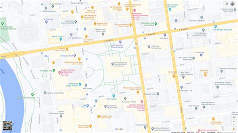 Columbus Ohio Map - United States