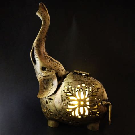 Home Decor : Elephant Tea Light Holder – Studio GKW