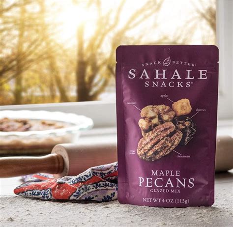 Sahale Snacks Glazed Mix Maple Pecans 4 oz - Gourmet Maple Pecans, 1 ...