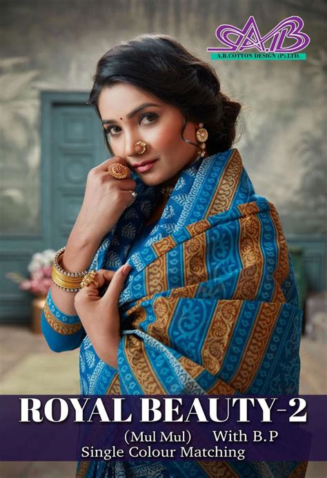 AB Cotton Royal Beauty vol 2 Cotton Designer Saree Collection ...