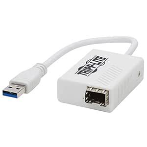 Tripp Lite USB-A 3.1 to Fiber Gbe Ethernet Adapter Open SFP Port SMF ...