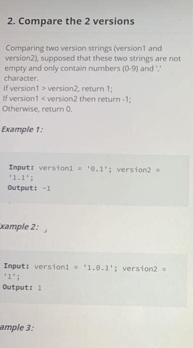 Image result for Compare the Version Strings Programmatically