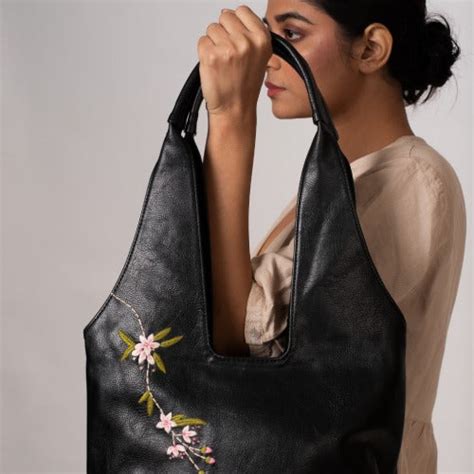 Welcome to Miri - Hand embroidered Vegan Leather Bags