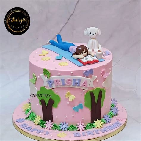 Bookworm Bliss: 2kg Indulgent Birthday Cake – CAKESTRY15