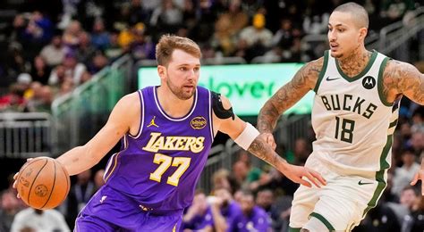 Bucks vs. Lakers Post-Game Stats: Luka Doncic Drops Another 40-Piece To ...