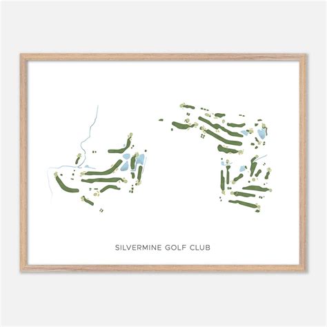 Silvermine Golf Club in Norwalk, Conneticut - Moderne Aquarell ...