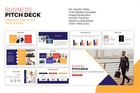 Business Pitch PowerPoint Example 的图像结果