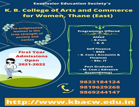 K. B. COLLEGE OF ARTS AND COMMERCE FOR WOMEN, Thane | Best Women ...