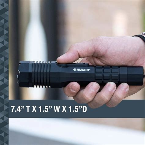Sabre Ruger 2-in-1 Stun Gun And Flashlight - Als.com