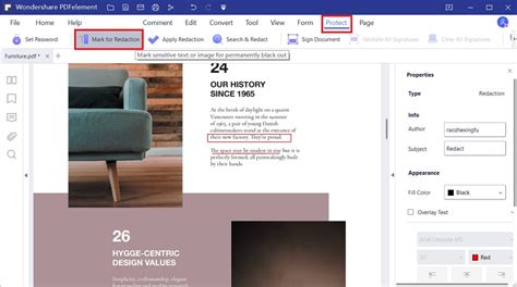 Image result for Redact a PDF File