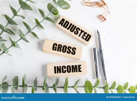 AGI Adjusted Gross Income Symbol. Concept Words AGI Adjusted Gross ...