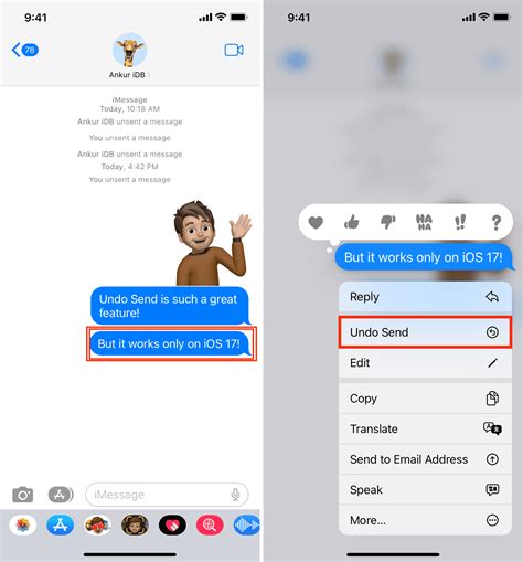 How to unsend messages on iPhone, iPad, and Mac