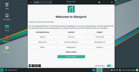 Image result for Manjaro Linux Xfce
