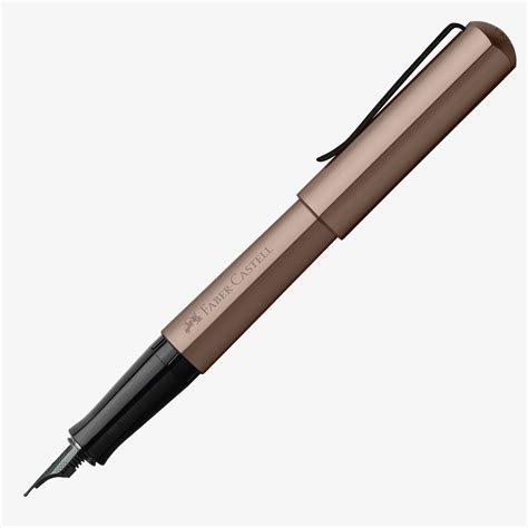 Faber-Castell Hexo Fountain Pen - Bronze | 150580 | The Online Pen Company