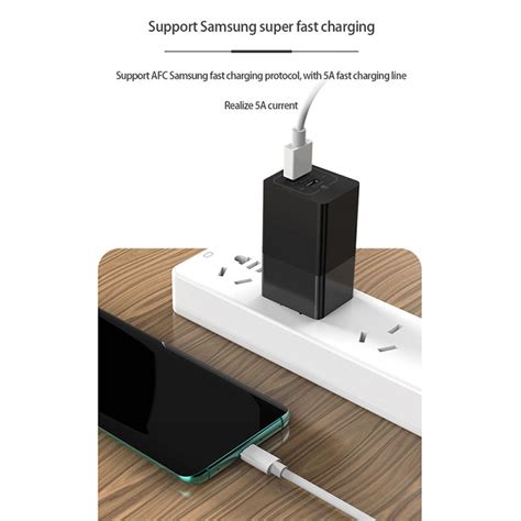 Buy 65W GaN Charger For PD,QC,AFC,SCP,FCP,PPS, Type C And USB Charger ...