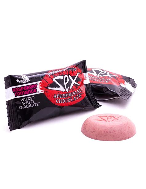 Sex Chocolate Raspberry Romance Aphrodisiac Bites - RASPBERRYBOX-05565 ...