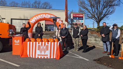 Whataburger Officially Breaks Ground in North Carolina: Eight New ...
