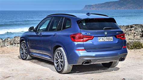 2018 BMW X3 M40i (Color: Phytonic Blue) | Rear Three-Quarter
