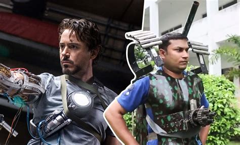 This Indian Man's Iron Man Suit Will Harm Himself More Than His Enemies ...