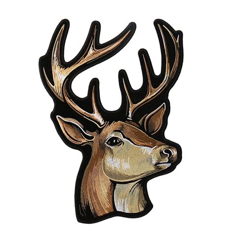 Hot Leathers PPA8960-28524 Multi-Colored 3"x4" Deer Patch : Amazon.in ...