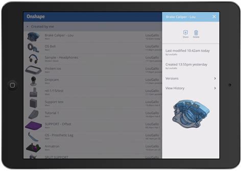 Image result for Onshape iOS Modelling