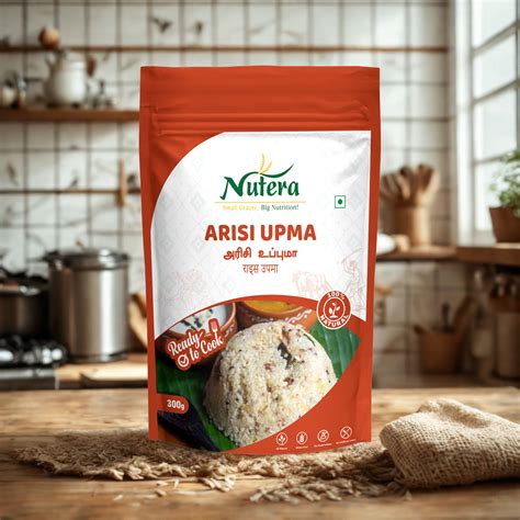 Arisi Upma – Authentic South Indian Rice Dish – Nutera Organic