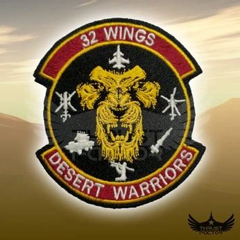 32 Wing Embroidery Patch