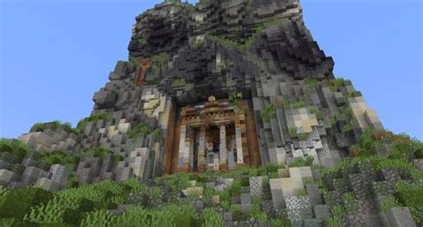 Image result for Mountain Base Tutorial Minecraft