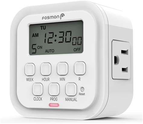 Fosmon 7 Day Programmable Digital Timer for India | Ubuy