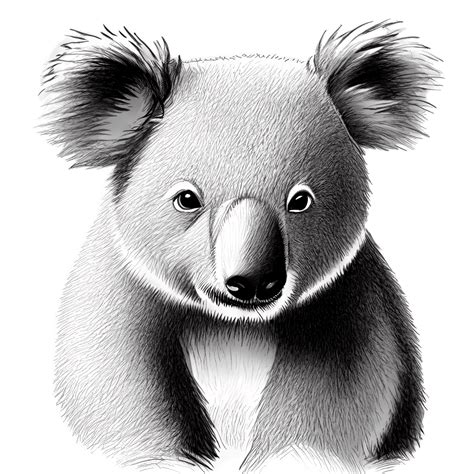 Baby Koala Bear Drawing