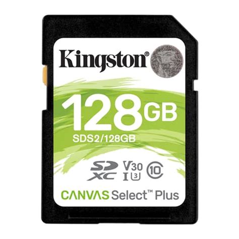 Buy Kingston Canvas Select Plus 128GB SD Card, Best Price