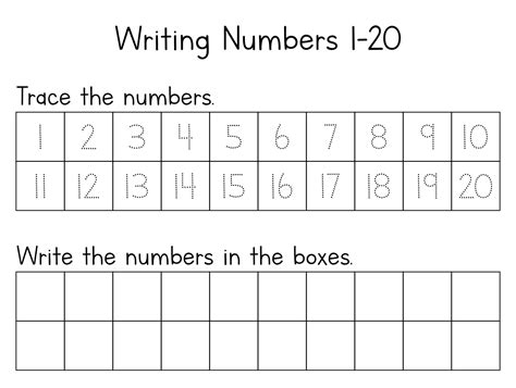 Image result for Numbers Writing