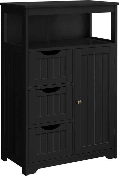 Amazon.com: WEENFON Bathroom Storage Cabinet Set, Tall Bathroom Cabinet ...