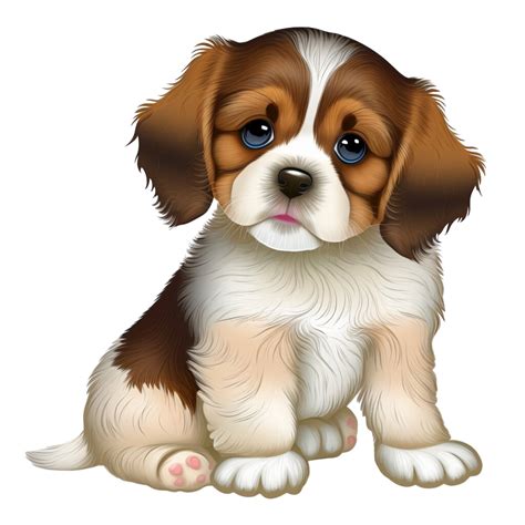 Cute Dog Clipart Design Instant Download - Etsy