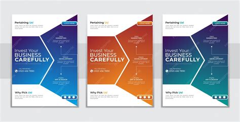 Premium Vector | Business marketing professional agency flyer design layout free vector 3 ...