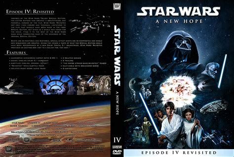 Star Wars New Hope Dvd Iv Wars Dvd Star Hope Episode Covers 1977 War ...