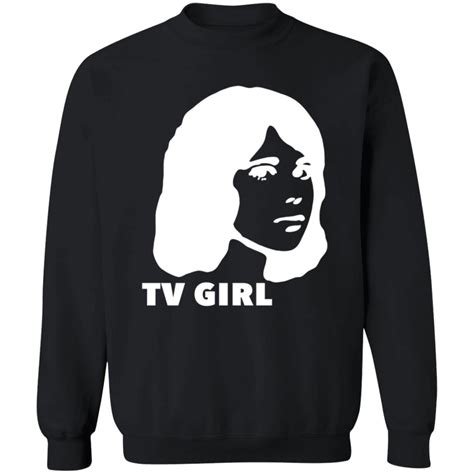 Tv Girl Merch Classic Logo On Graphite From Tv Girl Shirt - Tiotee