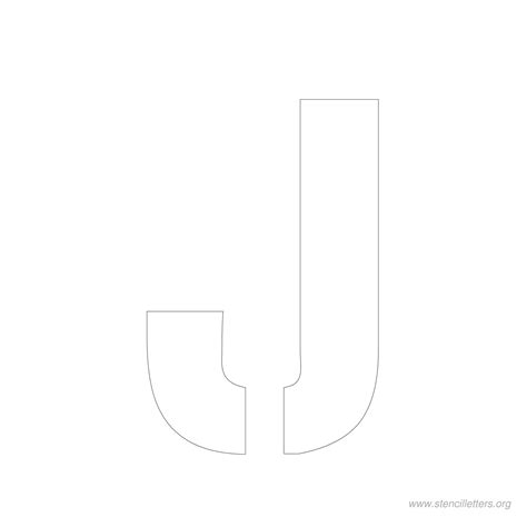 4 Inch Free Printable Stencil Letters - Stencil Letters Org