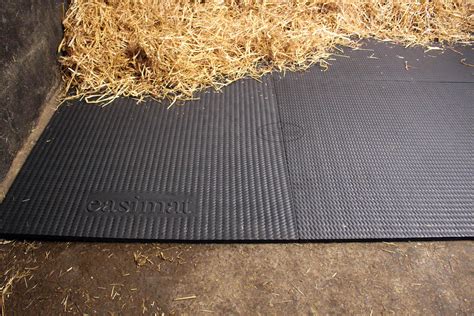 Horse Stable Floor Mats EVA 6ft x 4ft Cushioned Equine Matting Flooring ...