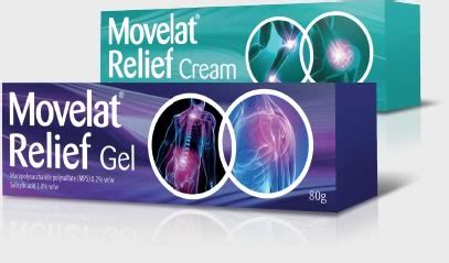 Movelat 125g Cream & Gel