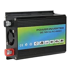 NEE Smart Car Inverter, 12V to 220V ABS Modified Wave Inverter 300W ...